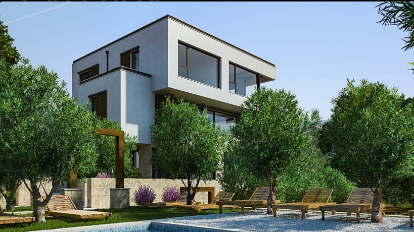 One bedroom apartment in Tivat with sea view